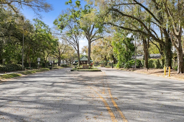 view of road