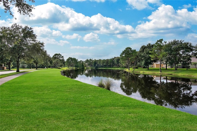 property view of water