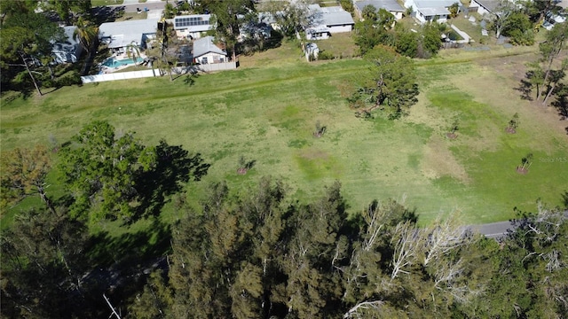 bird's eye view featuring a residential view