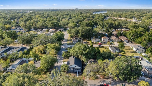 3902 E Henry Ave, Tampa, FL 33610 - bird's eye view with a residential view and a wooded view