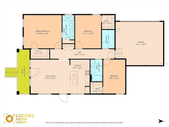 3902 E Henry Ave, Tampa, FL 33610 - floor plan