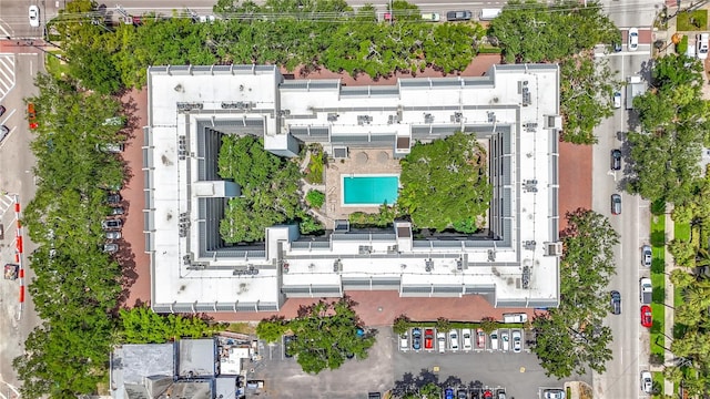 105 4th Ave NE Unit 501, Saint Petersburg, FL 33701 - drone / aerial view of a pool
