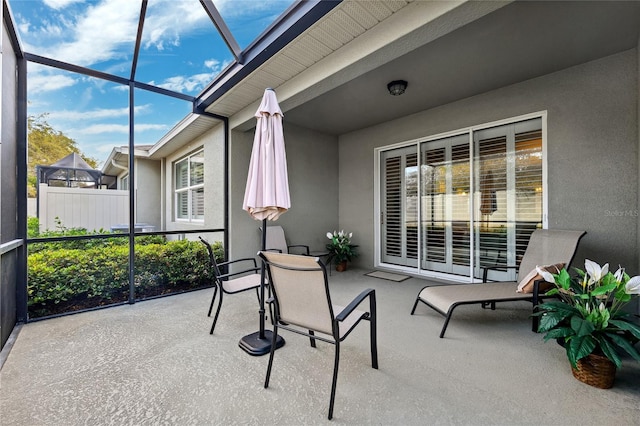 1467 Twin Villas Way, Dunedin, FL 34698 - sunroom featuring healthy amount of natural light