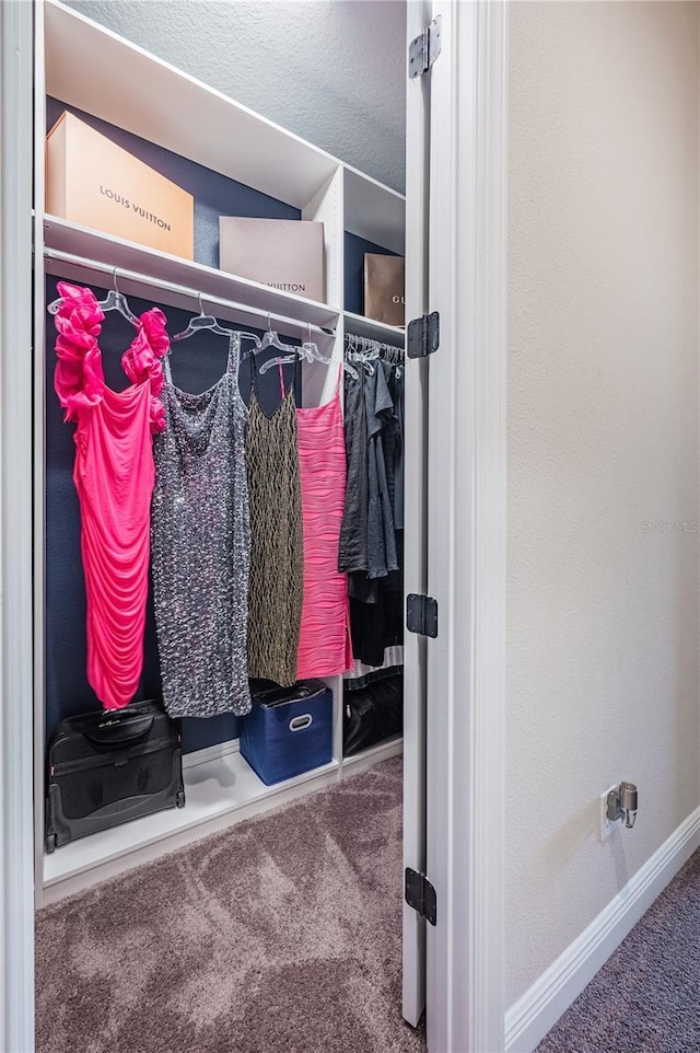 view of closet