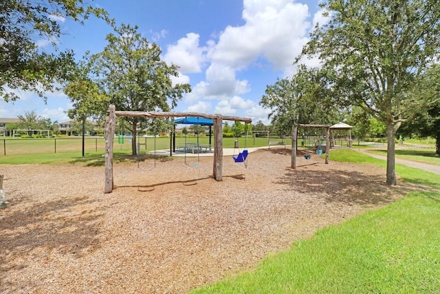 view of community play area