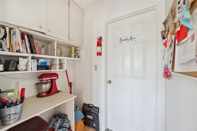 view of mudroom