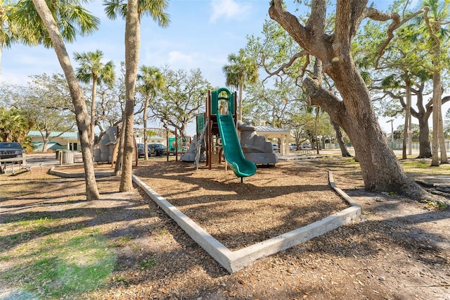 view of community playground