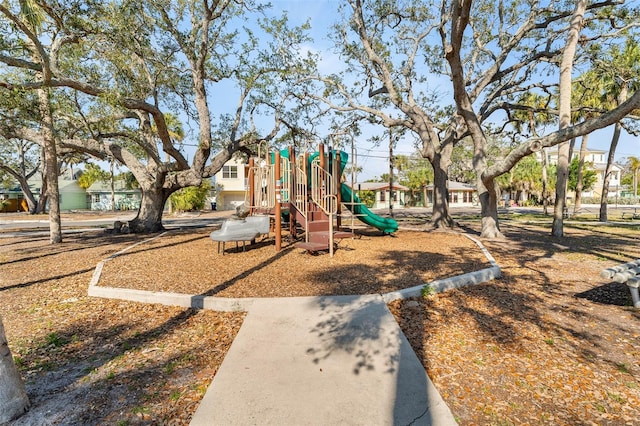 view of community playground