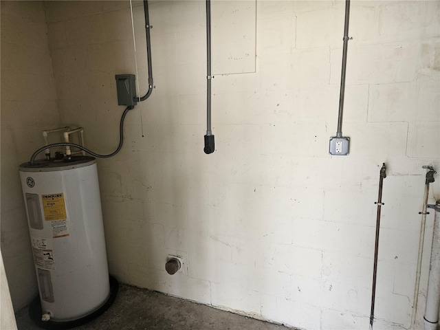 utilities with electric water heater