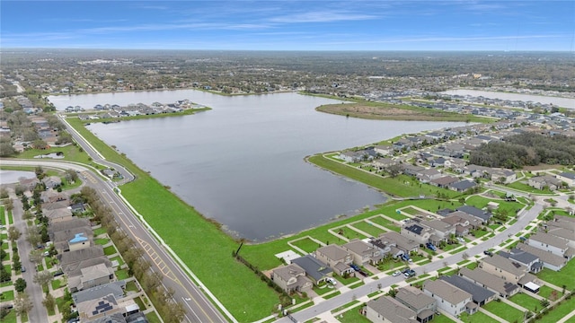 11330 Lake Lucaya Dr, Riverview, FL 33579 - aerial view featuring a residential view and a water view