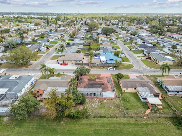 birds eye view of property featuring a residential view