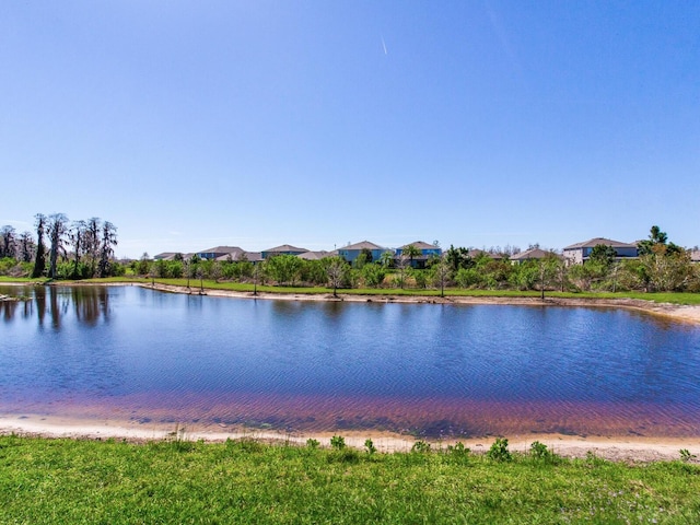 property view of water