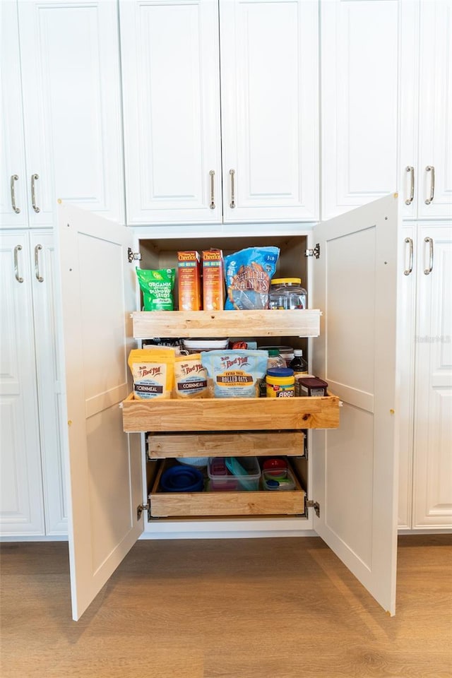 view of pantry