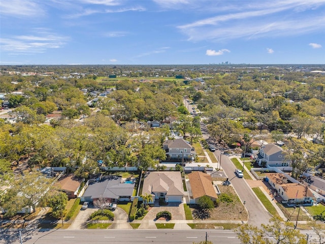 birds eye view of property featuring a residential view