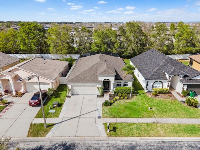 31123 Stone Arch Ave, Wesley Chapel, FL 33545 - aerial view featuring a residential view