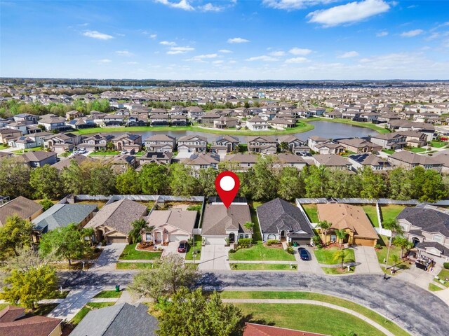 31123 Stone Arch Ave, Wesley Chapel, FL 33545 - birds eye view of property with a residential view