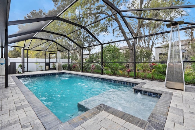 31123 Stone Arch Ave, Wesley Chapel, FL 33545 - view of pool featuring a lanai and a patio
