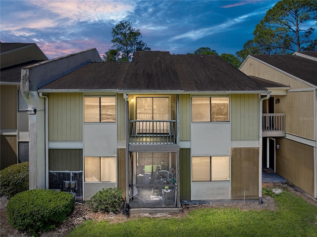 view of back of property