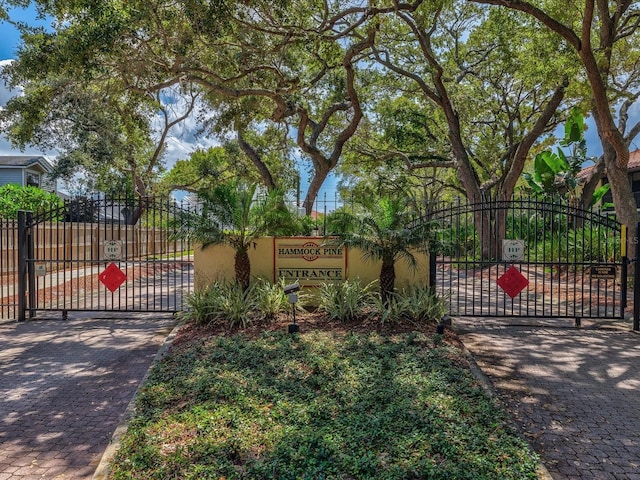 view of gate