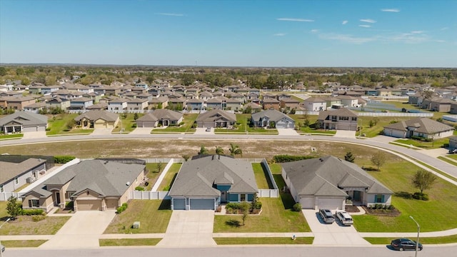 drone / aerial view featuring a residential view