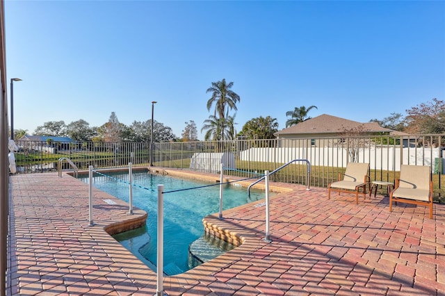 11430 94th St, Largo, FL 33773 - view of swimming pool with a patio area, fence, and a fenced in pool