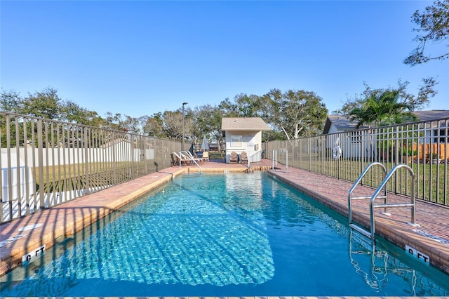 11430 94th St, Largo, FL 33773 - view of swimming pool with fence and a fenced in pool