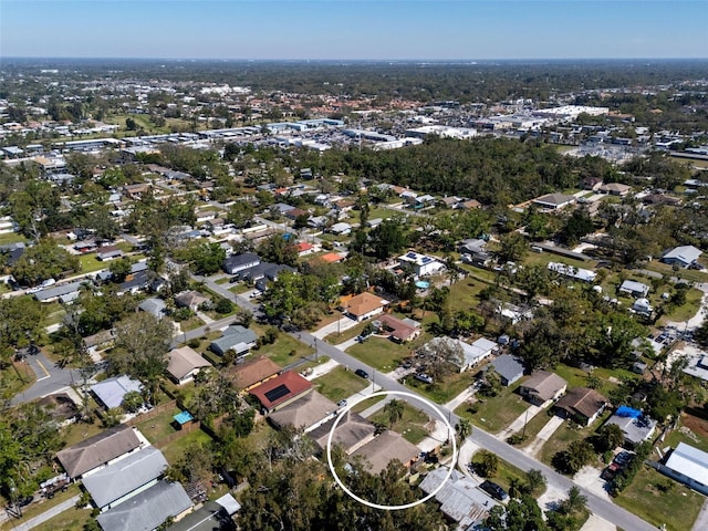 drone / aerial view featuring a residential view