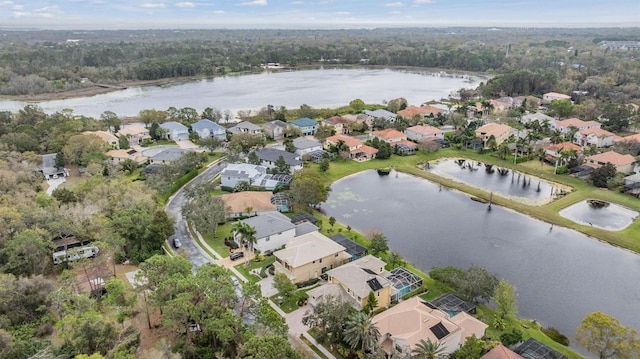 2665 Lakebreeze Ln N, Clearwater, FL 33759 - aerial overview of property's location with nearby suburban area
