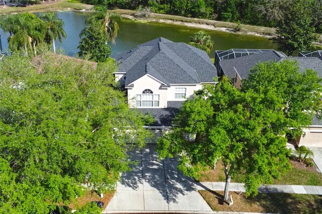 17923 Timber View St, Tampa, FL 33647 - aerial view of property and surrounding area with a nearby body of water