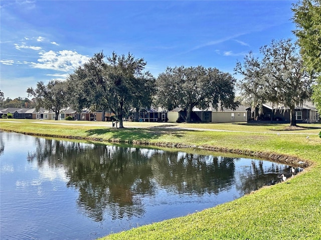 property view of water