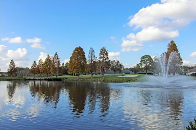 property view of water