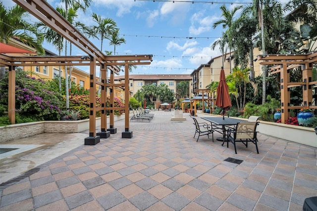 view of patio