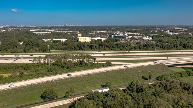 bird's eye view with a rural view