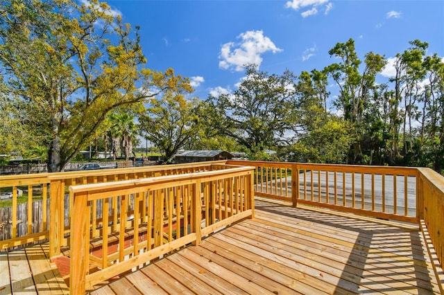 view of deck