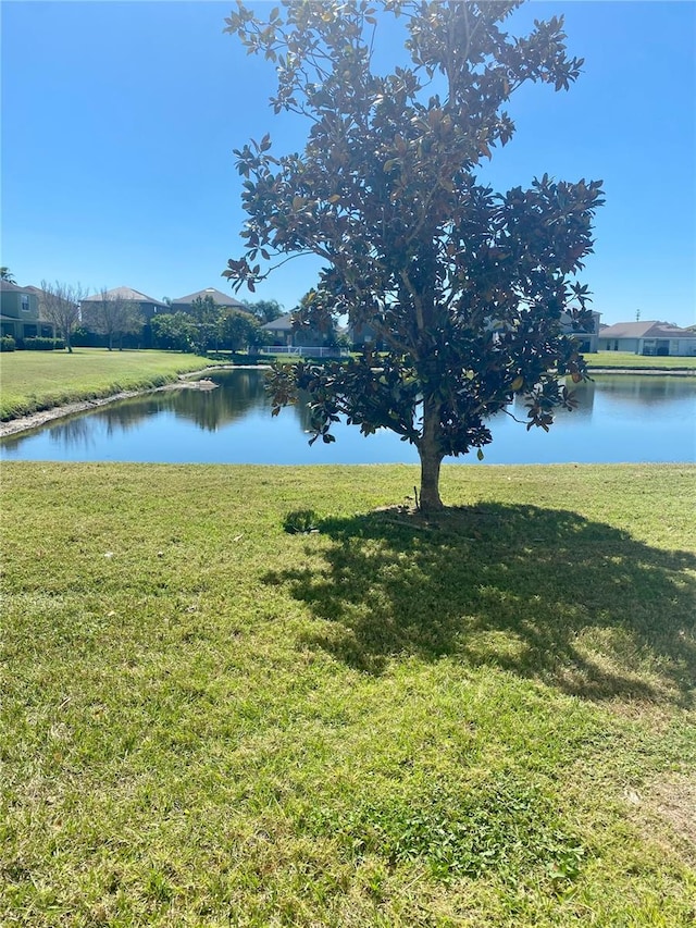 property view of water