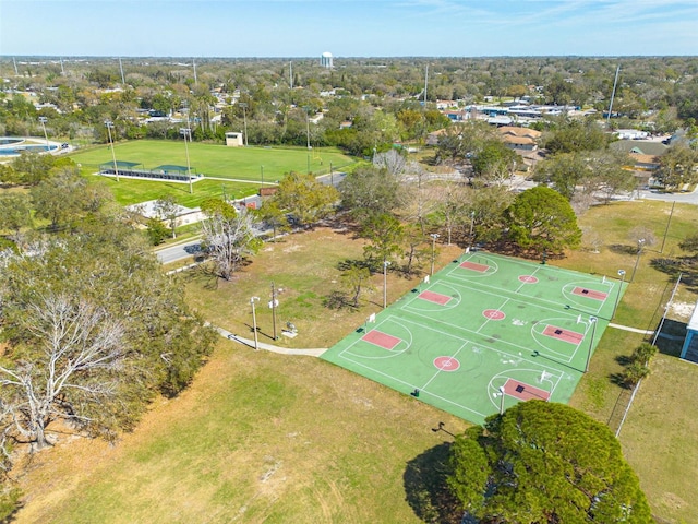 aerial view