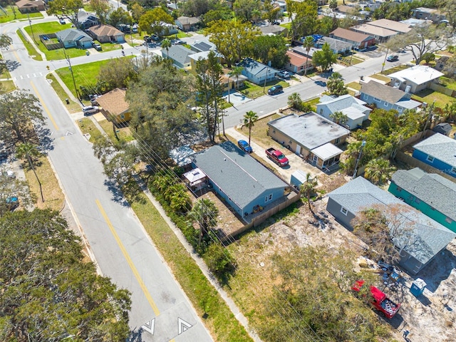 birds eye view of property featuring a residential view