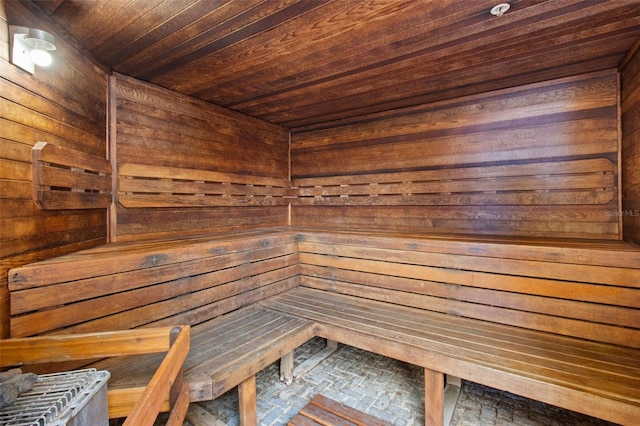 view of sauna / steam room