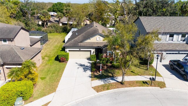 birds eye view of property featuring a residential view