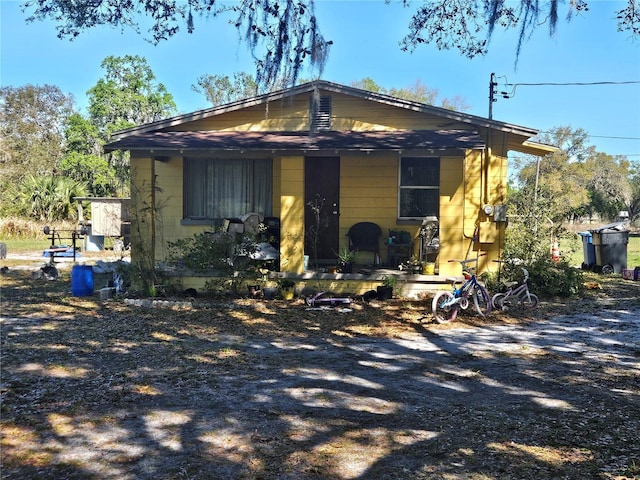 view of front of house