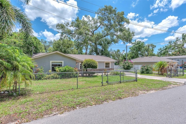 2412 Giddens Ave, Seffner, FL 33584 - ranch-style house with stucco siding and driveway
