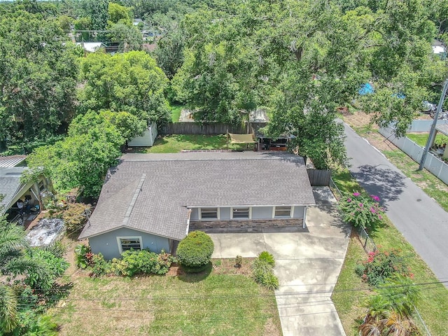 2412 Giddens Ave, Seffner, FL 33584 - aerial view of property and surrounding area