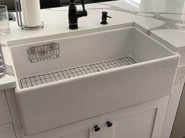 interior details with a sink