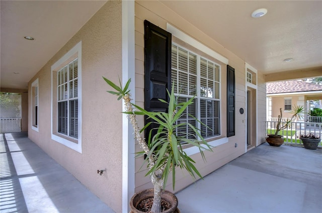 view of patio / terrace featuring a porch