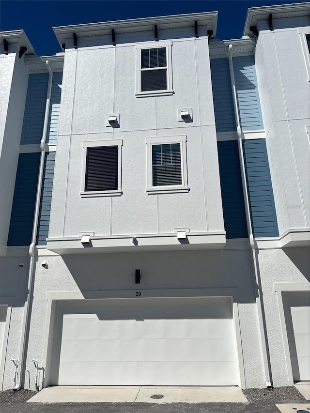 view of property exterior featuring stucco siding