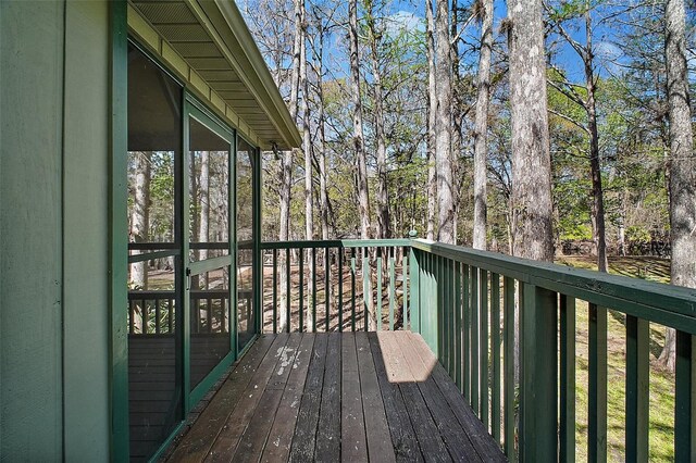 view of deck