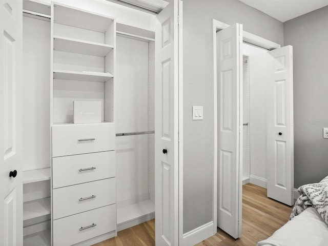 view of closet