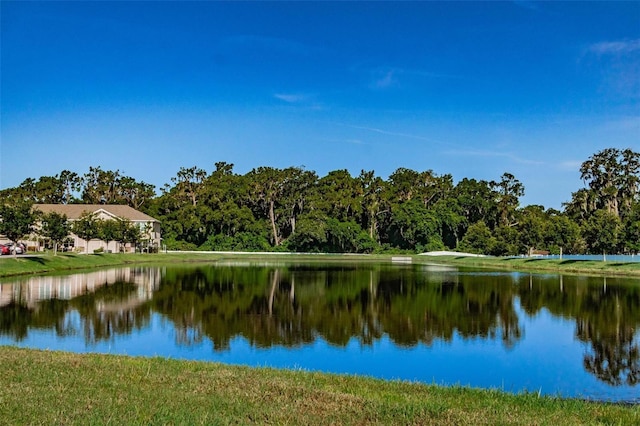 view of water feature