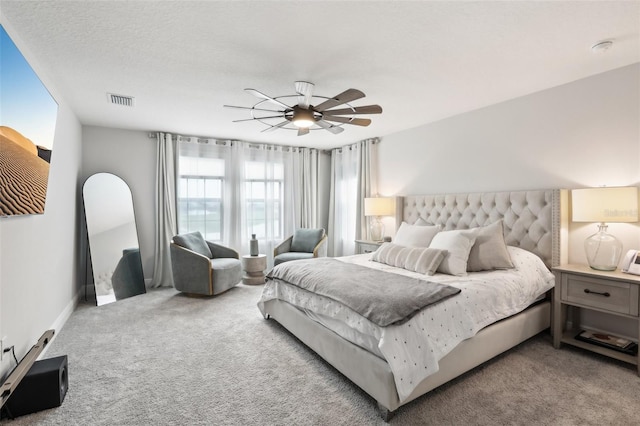 13176 Twin Bridges Dr, Riverview, FL 33579 - bedroom featuring carpet, ceiling fan, and baseboards