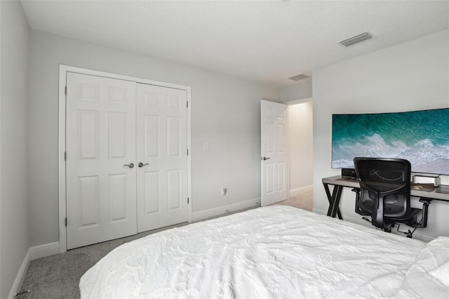 13176 Twin Bridges Dr, Riverview, FL 33579 - carpeted bedroom featuring a closet and baseboards